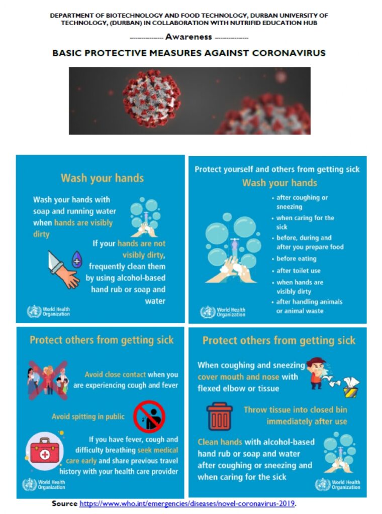 LEARN MORE ABOUT CORONAVIRUS AND BASIC PROTECTIVE MEASURES